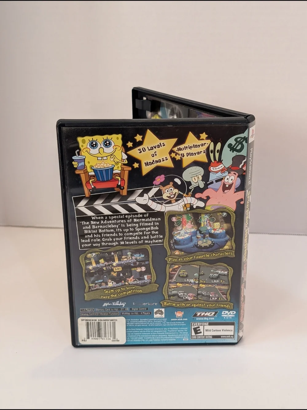 Sony SpongeBob SquarePants: Lights, Camera, Pants!_With Manual